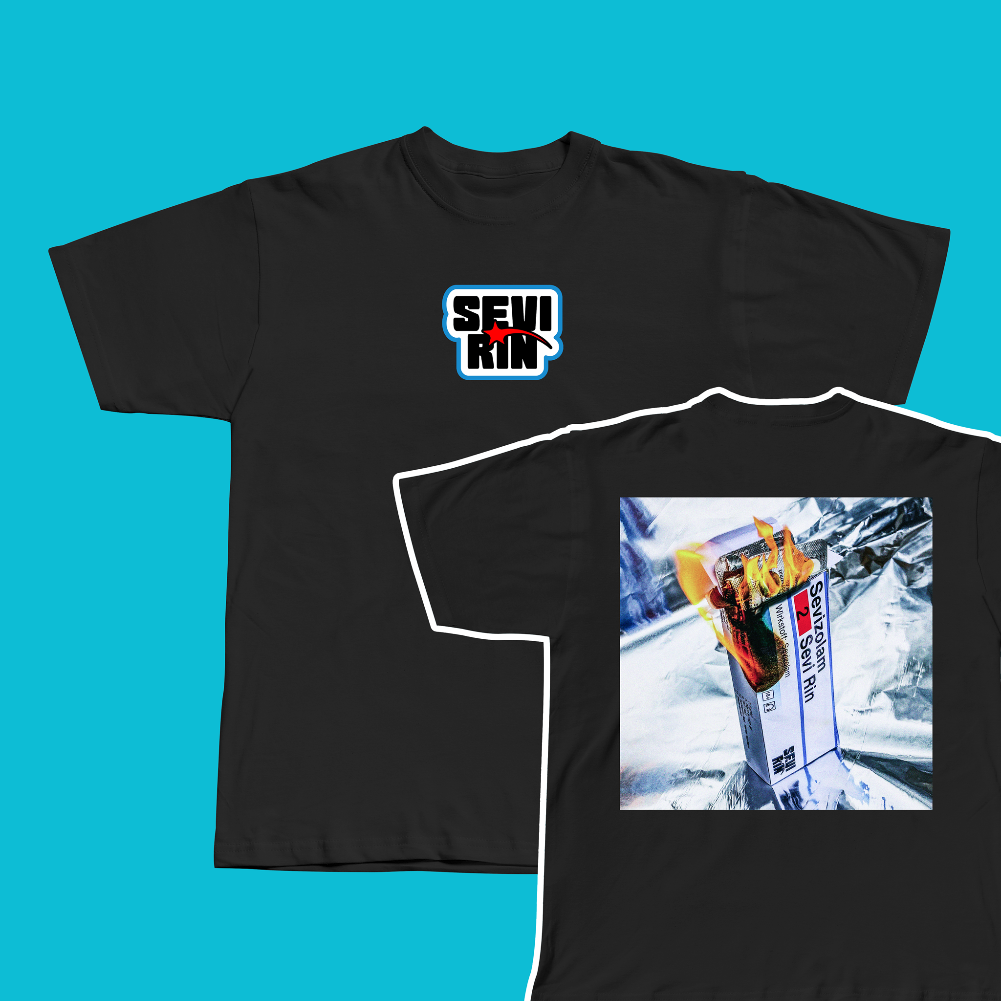 Bild von '⁠Sevizolam' - SHIRT [schwarz]